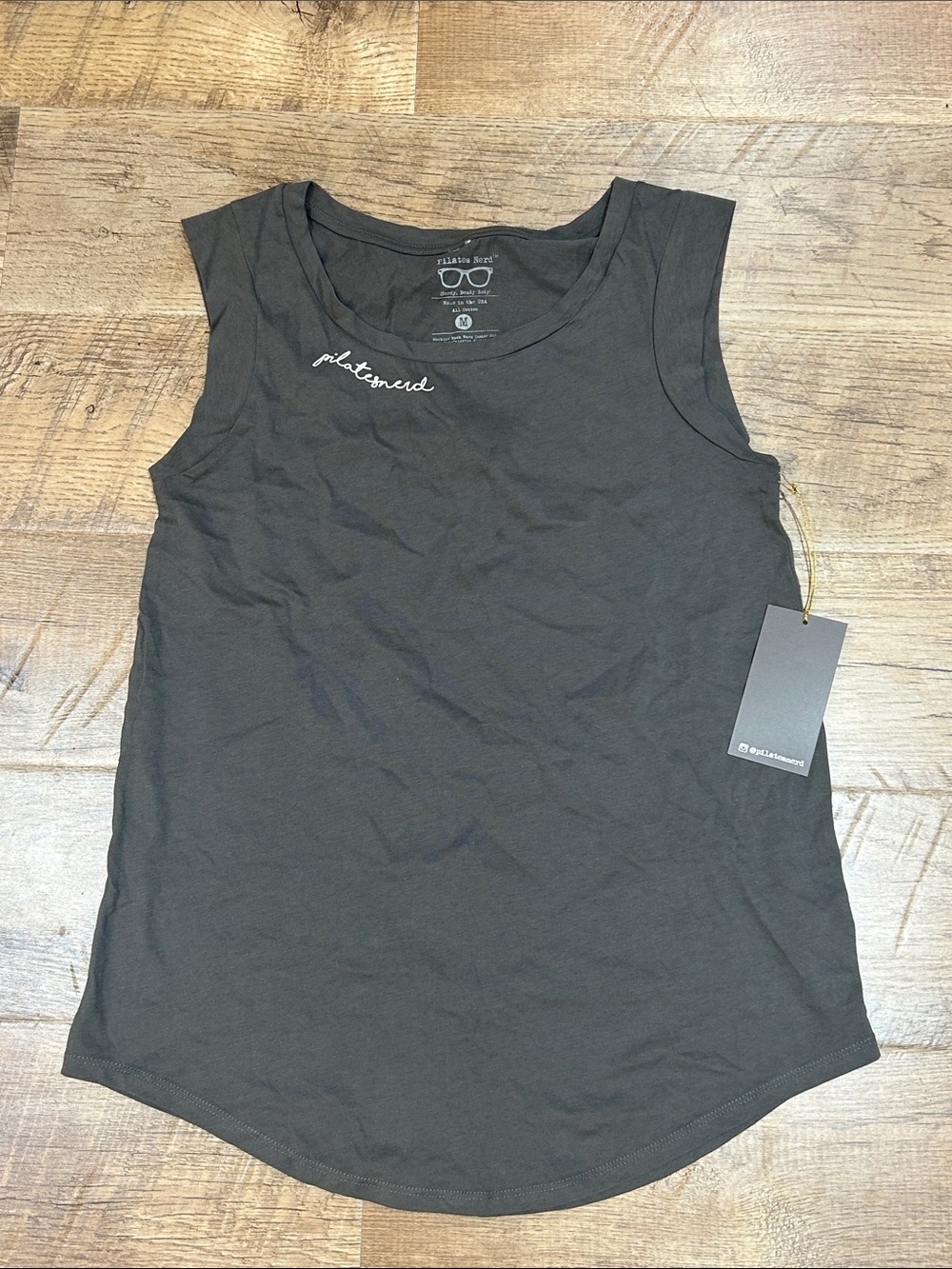Women's Charcoal Sleeveless Tank